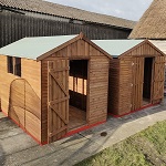 Single and double door sheds