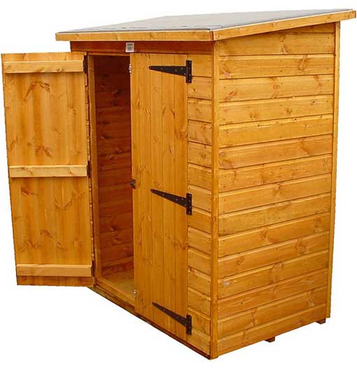 C5-1 double door tool shed