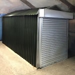 CC11-metal-shed-with-roller-shutter-door