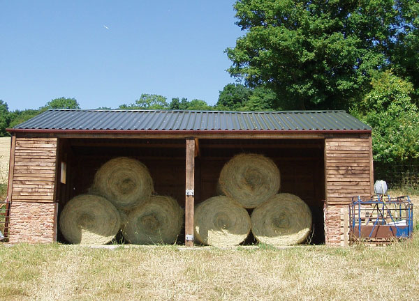 J24-2 green oak barn