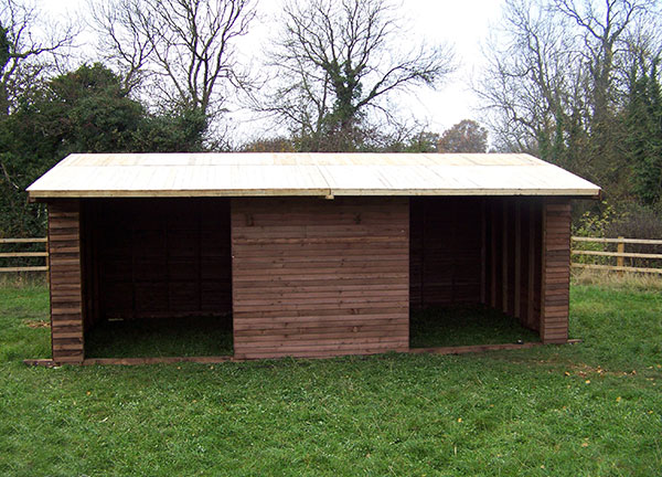 L10-1 double field shelter