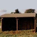 Open Front Field Shelter