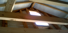 oak frame garage devon